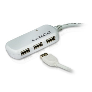 USB 2.0 Extender Hub (12M) up to 4 extender [UE2120H]
