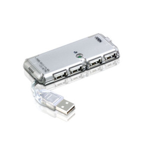 4 Port USB 2.0 Hub w/ External Power Adaptor [UH275Z-AT-G]