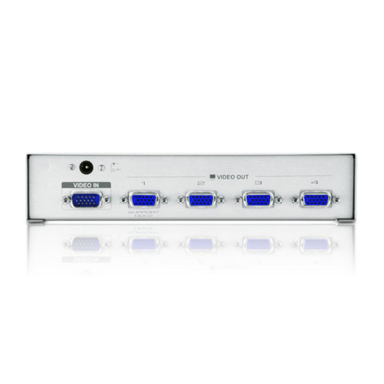 4 port Video Splitter(350MHz) 1920x1440  65m [VS94A]