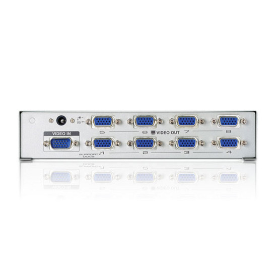8 port Video Splitter(300MHz) 1920x1440  65m [VS98A]
