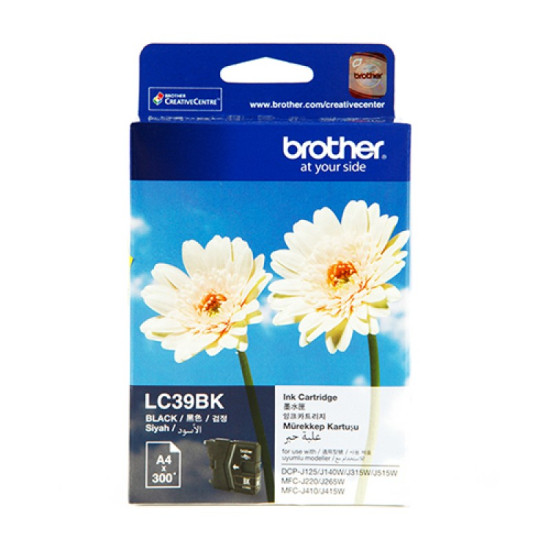 LC-39BK - Black Ink, Yield 300  pages