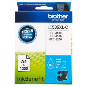 LC-535XLC - Cyan Ink Cartridge,  High Yield 1300 pages