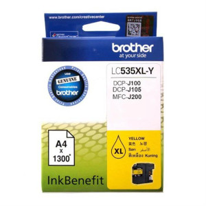 LC-535XLY - Yellow Ink Cartridge, High Yield 1300 pages