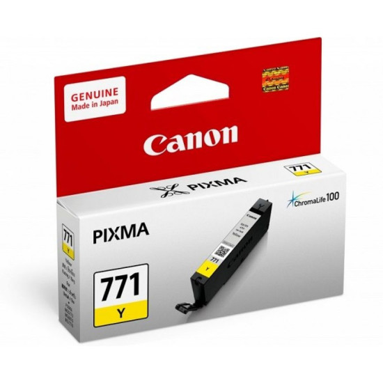 Ink Cartridge CLI-771 Yellow
