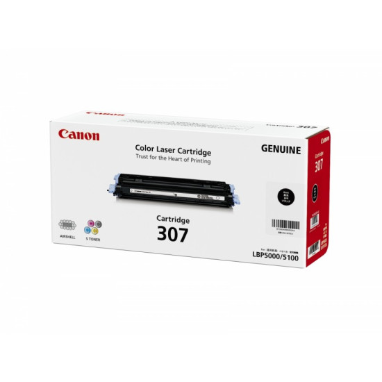 Cartridge 307 Black for LBP5000/LBP5100