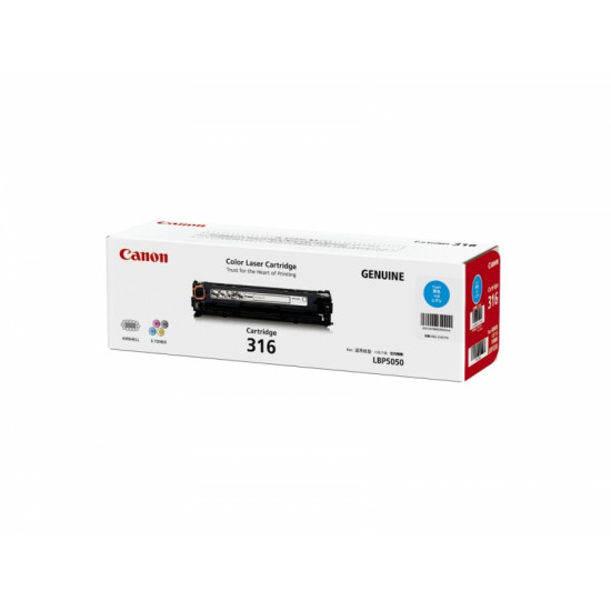 Toner Cartridge EP316 Cyan for LBP5050/N