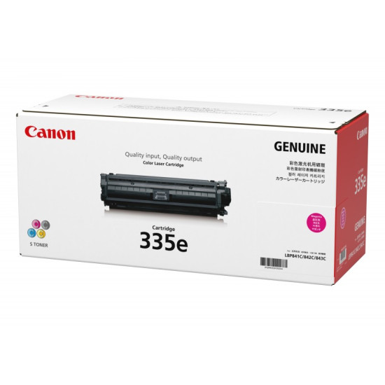 Toner cart Eco 335 magenta for LBP841CDN/843CX