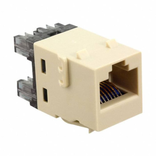 Modular Jack RJ45 Cat.6, E Series 4 Pair  (support RJ11)