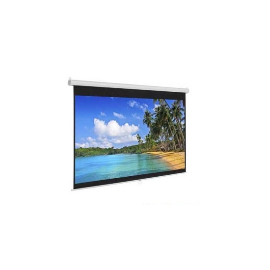 Manual Wall Screen Proyektor 128x171 cm / 84