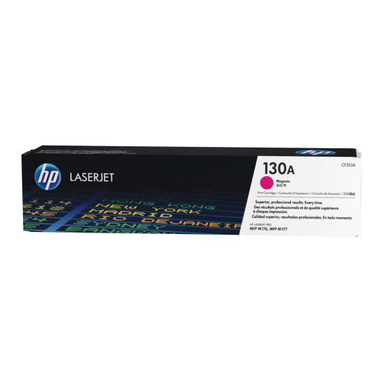 Magenta LaserJet Toner Cartridge 130A (CF353A)