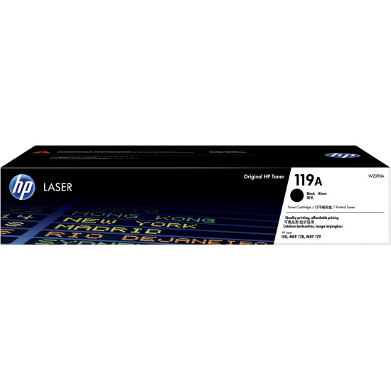 119A Black Original Laser Toner Cartridge [W2090A]