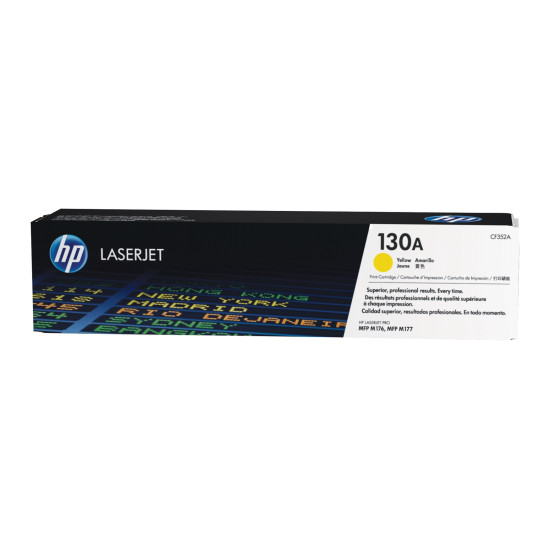 Yellow LaserJet Toner Cartridge 130A (CF352A)