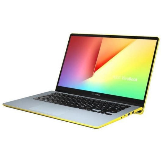 Notebook S430FN-EB533T (Core i5, NVIDIA GeForce MX150 with 2GB VRAM, 4GB+4GB, 512GB PCIe, WIN 10 home, SILVERBLUE YELLOW, 14