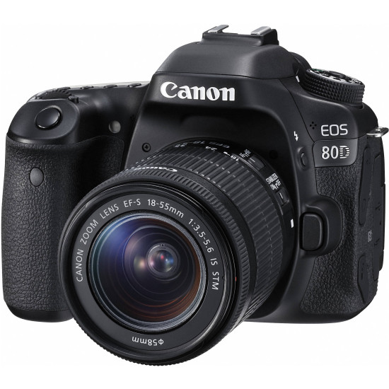 Digital Camera EOS 80D with lens EF-S18-135 IS USM WiFi [EOS80DL135]