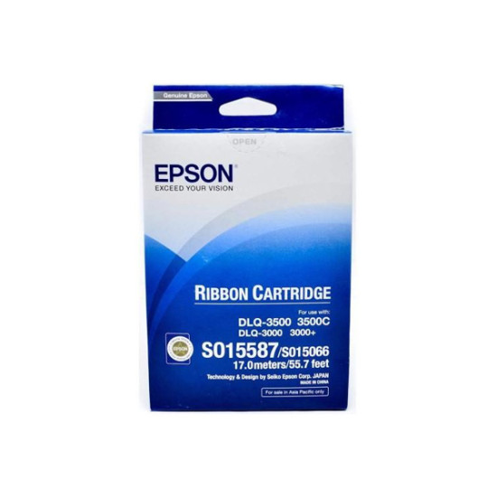 C13S015066/C13S015587 - Black Fabric Ribbon Cartridge