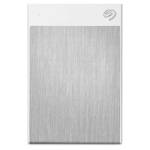 Backup Plus Ultra Touch + Pouch, 2TB, White - STHH2000301