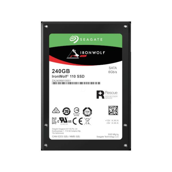IRONWOLF  SSD + Rescue 240GB [ZA240NM10011]